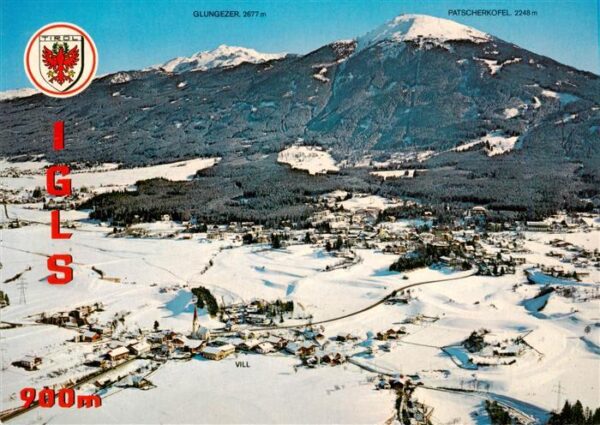 Igls Tirol AT Austragungsort der IX. und XII. Olympischen Winterspiele Skigebiet