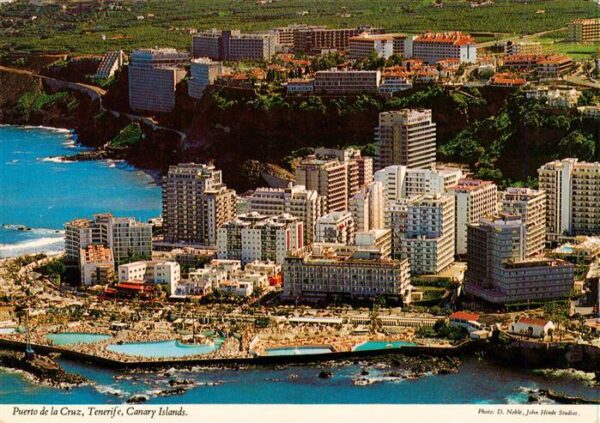 Puerto-de-la-Cruz Tenerife ES Hotels Touristenzentrum Kueste Urbanización La Paz