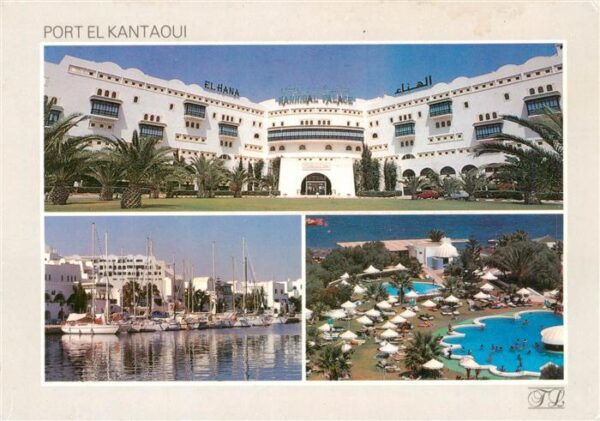 Port El-Kantaoui Tunesie Hotel Hannibal Palace Swimming Pool Yachthafen