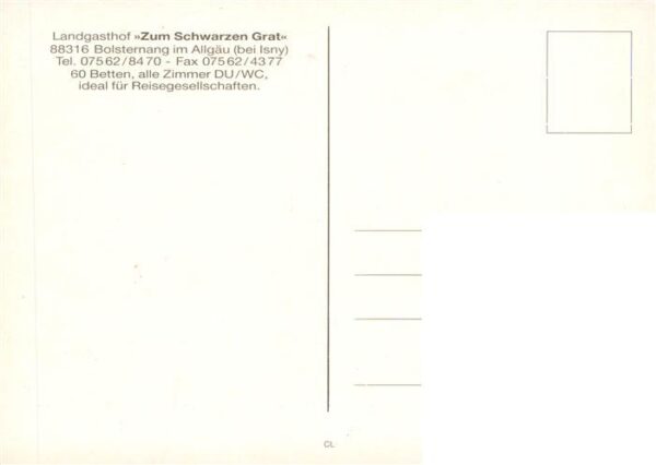 Bolsternang Landgasthof Pension Zum Schwarzen Grat Winterpanorama Wintersportpla – Bild 2