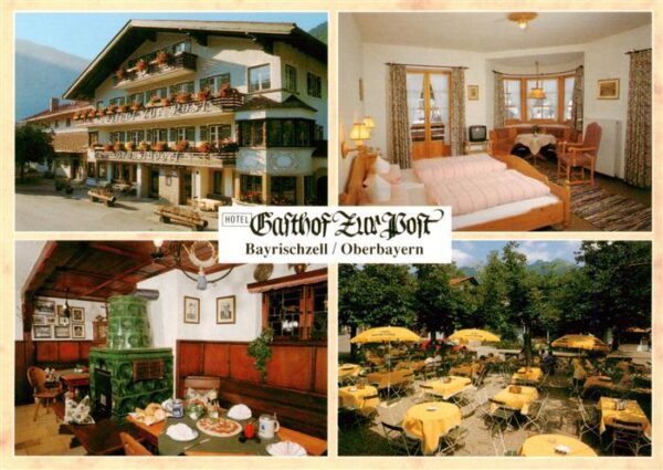 Bayrischzell Bayrisch Zell Gasthof zur Post Restaurant Terrasse Fremdenzimmer