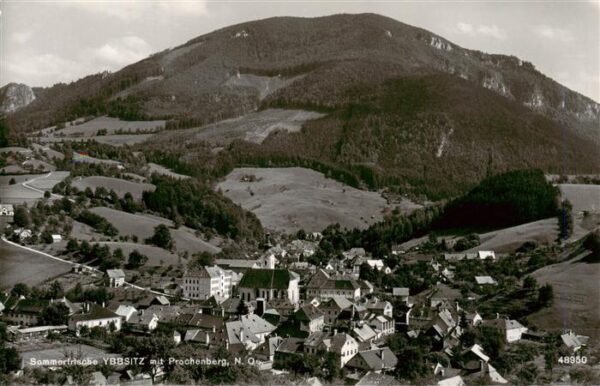 Ybbsitz Niederoesterreich AT Fliegeraufnahme mit Prochenberg