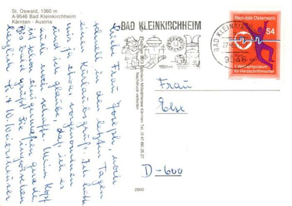 Bad Kleinkirchheim Kaernten AT St Oswald Teilansichten Sessellift Gasthaus – Bild 2