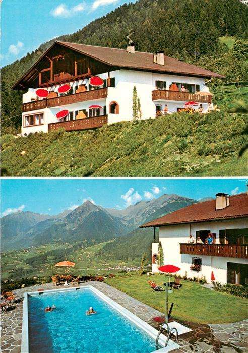 Schenna Meran Trentino IT Appartements Michael am Waal Schwimmbad