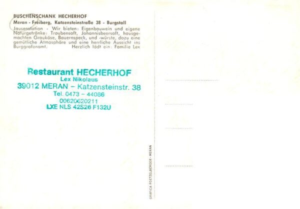 Meran Merano IT Burschenschank Hecherhof – Bild 2