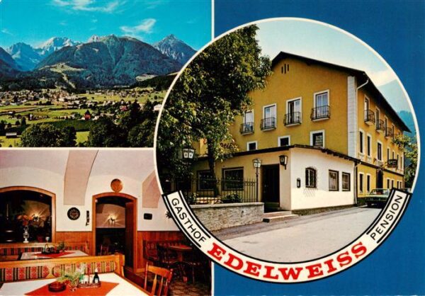 Koetschach-Mauthen Kaernten AT Gasthof Edelweiss Pension Gaststube Pan