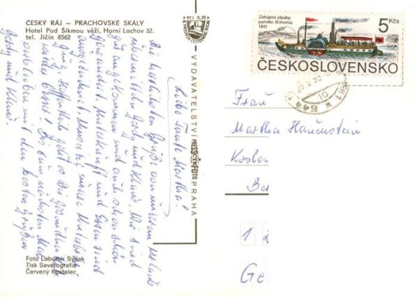 Cesky Raj CZ Prachovske Skaly Hotel Pod Sikmouvezi Horni Lachov – Bild 2