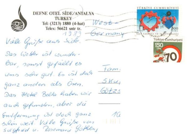 Side Antalya TK Defne Otel Pool Strand – Bild 2