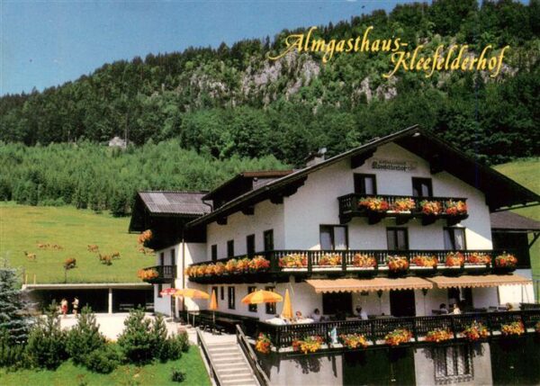 Strobl Wolfgangsee AT Almgasthof Kleefelderhof