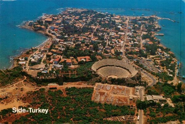 Side Antalya TK Genel Goeruenuem Fliegeraufnahme