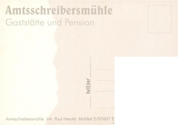 Eisenberg  Thueringen Amtsschreibermuehle Gaststaette und Pension – Bild 2