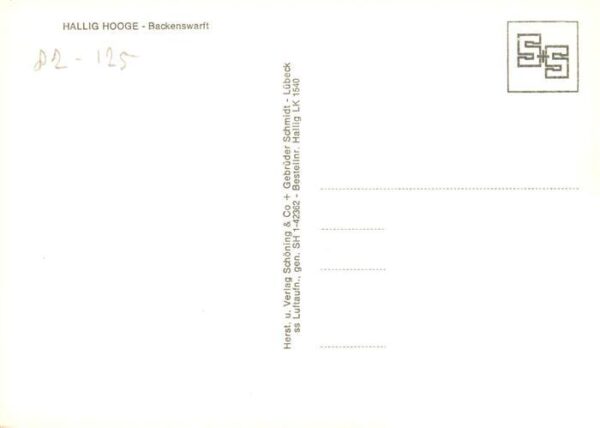 Hallig Hooge Backenswarft Fliegeraufnahme – Bild 2