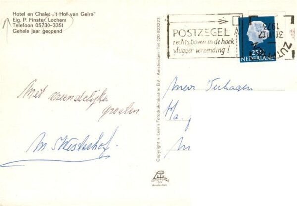 Lochem NL Hotel en Chalet ´t van Gelre – Bild 2