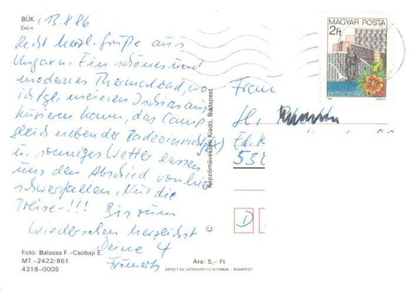 Buek Buekfuerdoe Bad HU Hotel Halle Bad – Bild 2