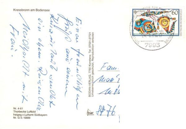Kressbronn Bodensee Fliegeraufnahme – Bild 2