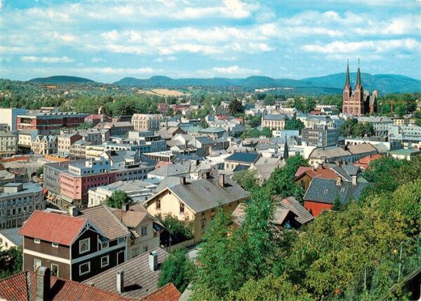 Skien Telemark Norge Ortsansicht Kirche