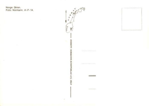 Skien Telemark Norge Ortsansicht Kirche – Bild 2