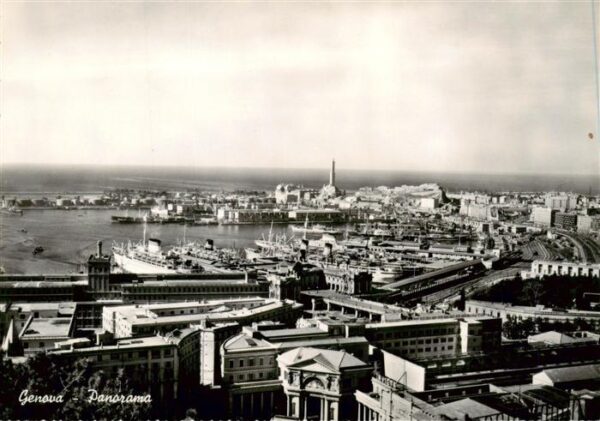 Genova Genua Liguria IT Panorama