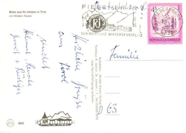 St Johann Tirol Pension Neuner mit dem Wilden Kaiser – Bild 2