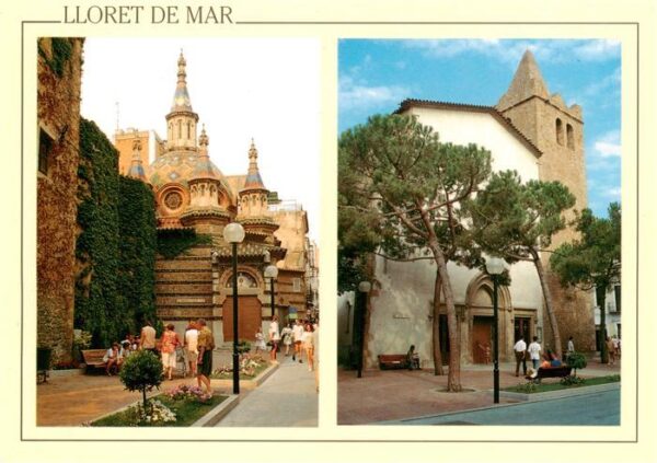 Lloret de Mar Art modernista Catala Art Gotic Esglesia