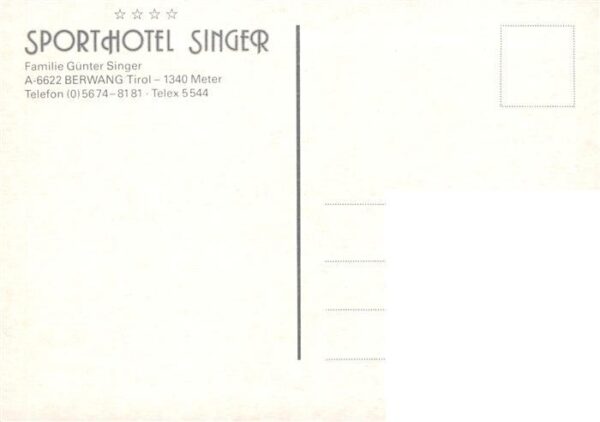 Berwang Tirol AT Sporthotel Singer – Bild 2