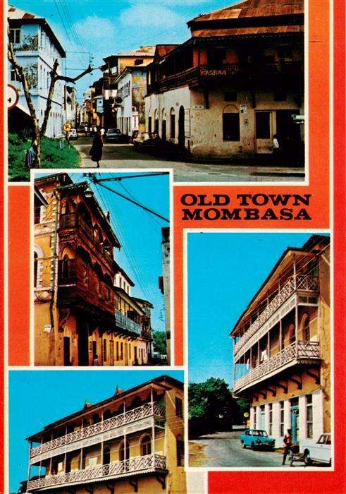 Mombasa Kenya Old Town