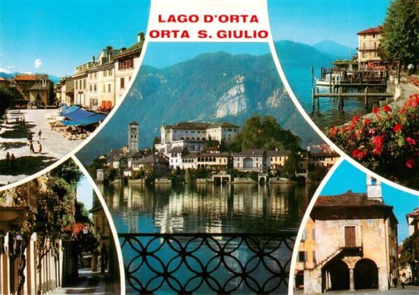 Orta San Giulio IT Lago d’Orta Vue d'ensemble