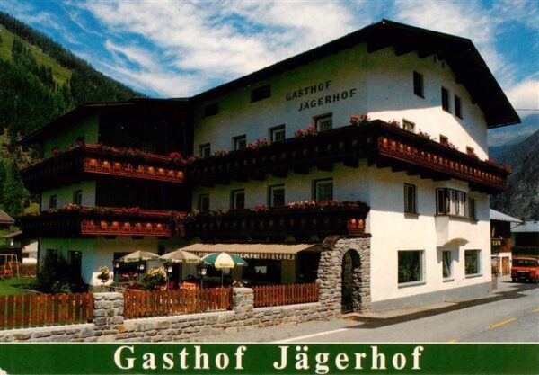Feichten Kaunertal Tirol AT Gasthof Jaegerhof
