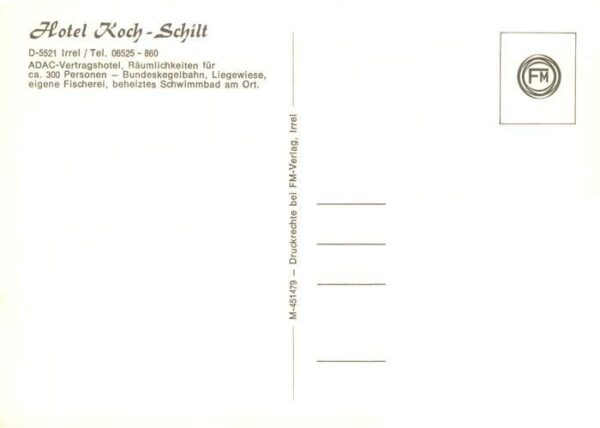 Irrel Eifel Hotel Koch Schild Fliegeraufnahme Bruecke Felsen – Bild 2