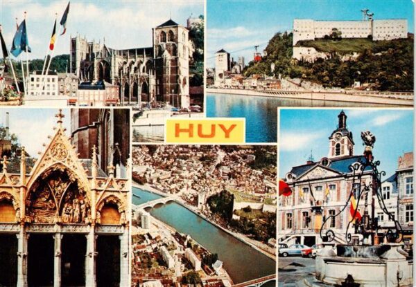 Huy Belgie Vue d’ensemble Vue aerienne