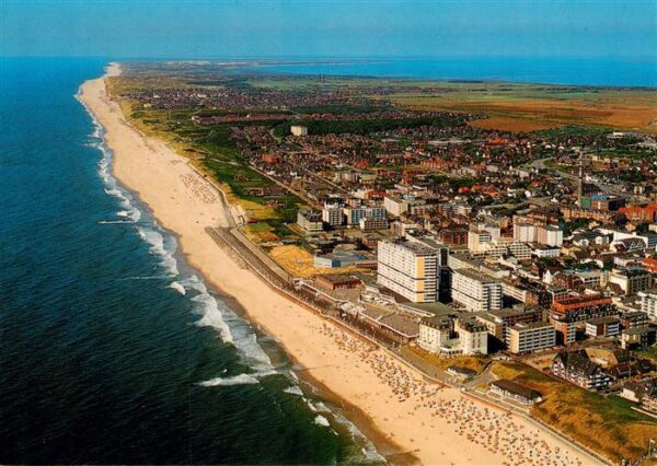 Westerland Sylt Fliegeraufnahme