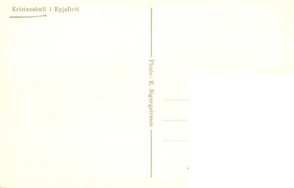 Kristneshaeli Iceland i Eyjafirdi – Bild 2
