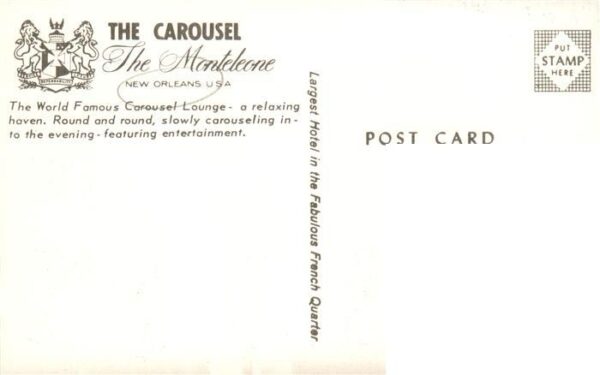 New Orleans Louisiana USA The Monteleone Hotel Carousel Lounge – Bild 2