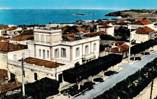 Tipasa Algerie Vue générale et Route d'Alger