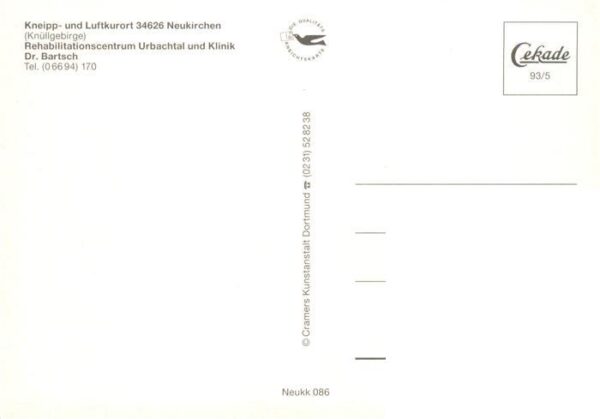 Neukirchen Knuellgebirge Rehabilitationscentrum Urbachtal und Klinik Dr. Bartsch – Bild 2