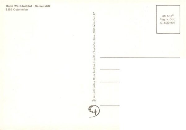 Osterhofen Kloster Maria Ward-Institut Damenstift – Bild 2