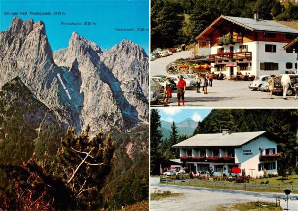 Kirchdorf Tirol AT Gebirgspanorama Wilder Kaiser Griesner Alm Pension Dornauer