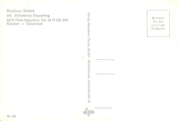 Napplach Penk Kaernten AT Rasthaus Waldek im Winterzauber Nachtaufnahme – Bild 2