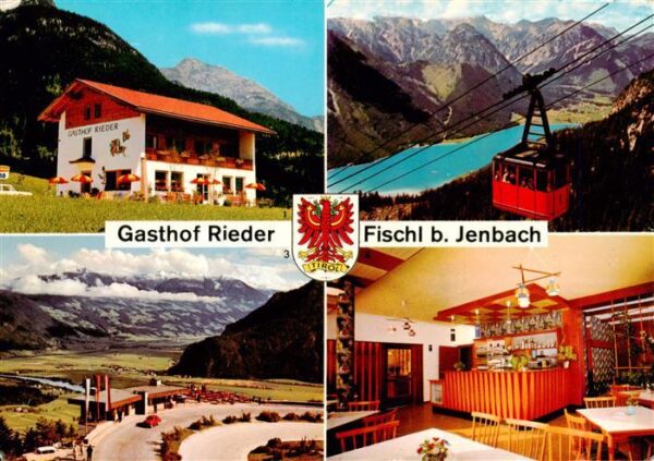 Fischl Jenbach Tirol AT Gasthof Rieder Restaurant Kanzlerkehre Rofan-Seilbahn ge
