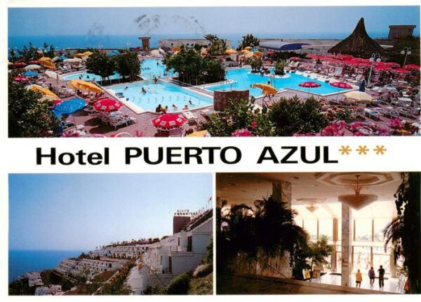 Puerto Rico Gran Canaria ES Hotel Puerto Azul Swimming Pool
