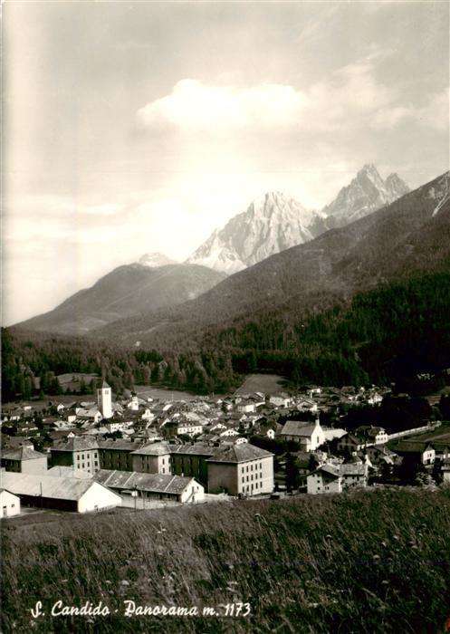 Innichen Suedtirol Panorama