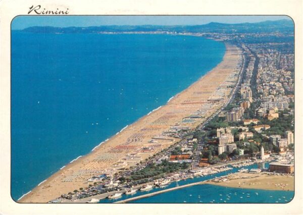 Rimini IT Kuestenpanorama Strand