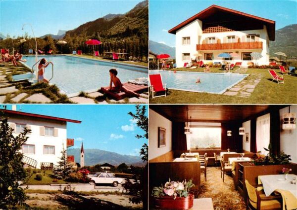 Lana Meran Pension Burgleiten Hof Swimming Pool Restaurant