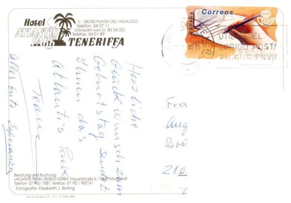 Punta del Hidalgo Santa Cruz de Tenerife ES Hotel Atlantis Park Restaurant Swimm – Bild 2