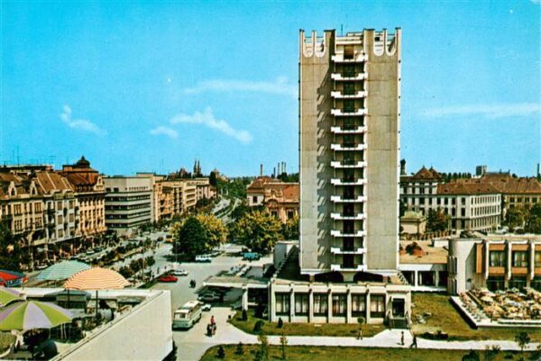 Timisoara RO Bulevardul 23 August Hochhaus