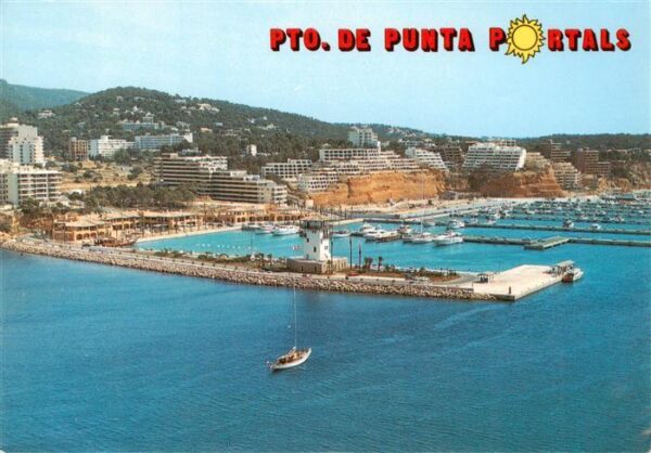 Portals Nous Calvia Mallorca ES Puerto de Punta Portals vista aérea