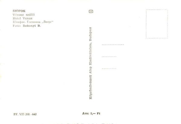 Siofok HU Hotel Venus – Bild 2