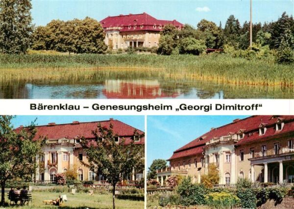 Baerenklau Niederlausitz Genesungsheim Georgi Dimitroff