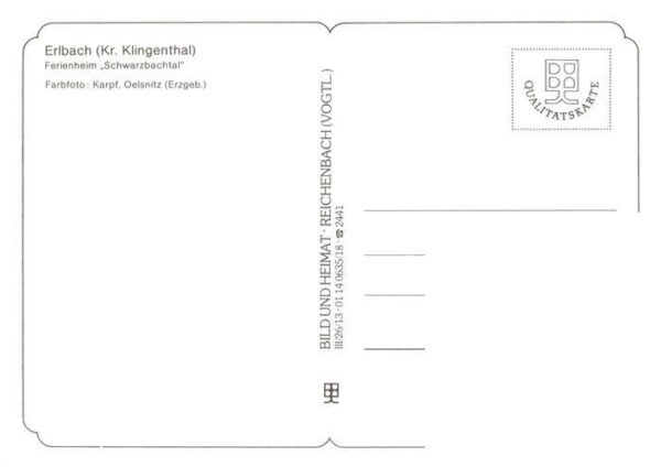 Erlbach  Vogtland Ferienheim Schwarzbachtal – Bild 2