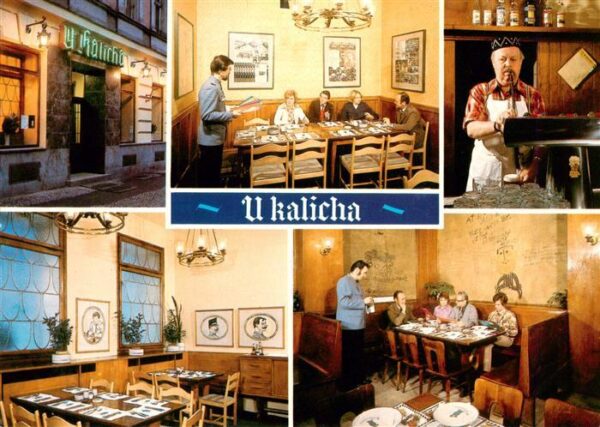 Praha Prahy Prague Restaurace U Kalicha
